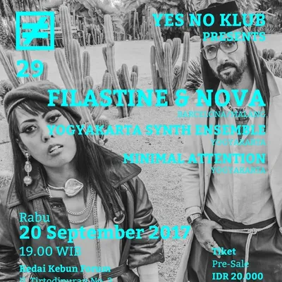 Flyer for YNK#29, 20 September 2017