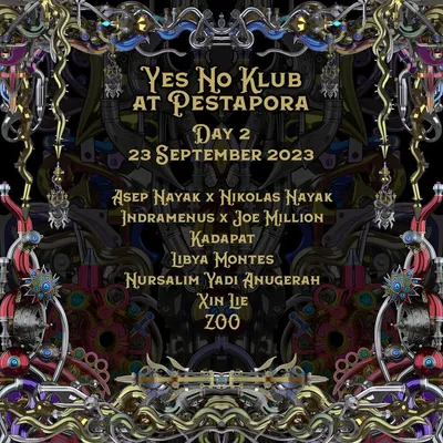 Flyer for Pestapora 2023 2, 23 September 2023