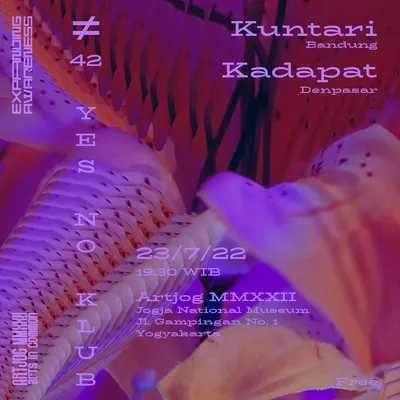 Flyer for YNK#42, 22 July 2022