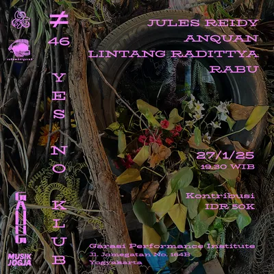 Flyer for YNK#46, 27 January 2025